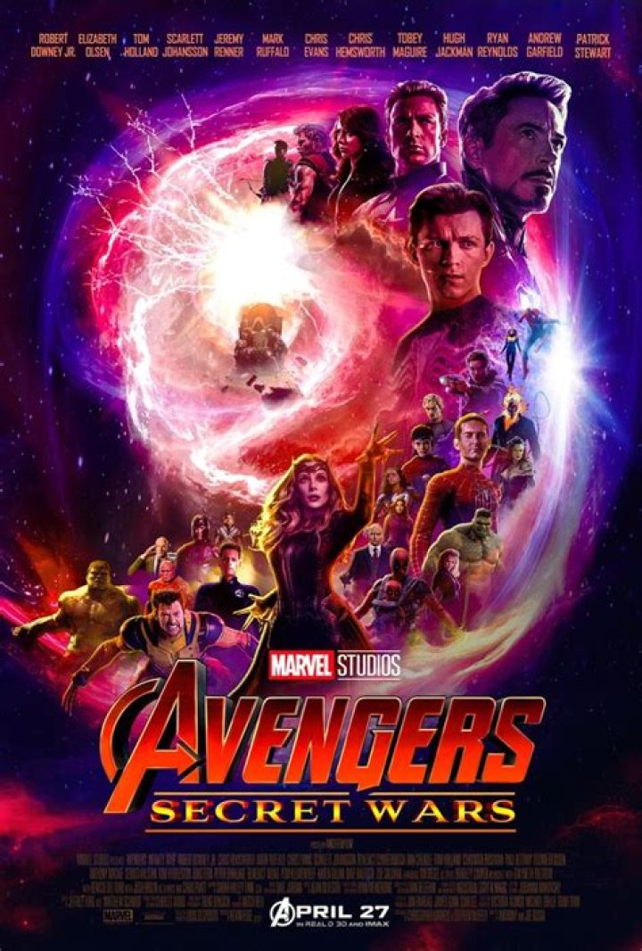 Astonishing ‘Avengers: Secret Wars’ fan poster unites the entire MCU multiverse against Kang