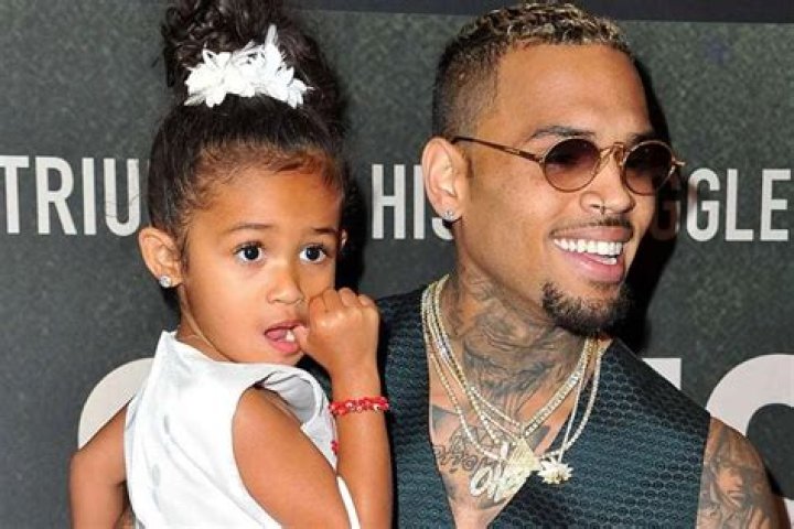 Chris Brown’s Daughter Royalty Is Very Excited For His Christmas Movie And This Video Captured Some Of It