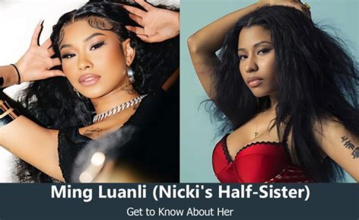 Is Ming Maraj half sister of Nicki Minaj?