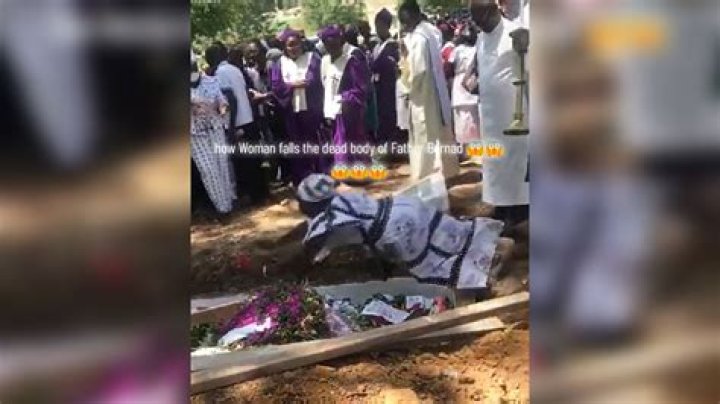 Lady behind the ‘Father Bernard’ viral video speaks out on her dramatic gesture