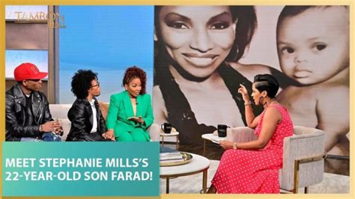 Meet Stephanie Mills Son Farad Mills
