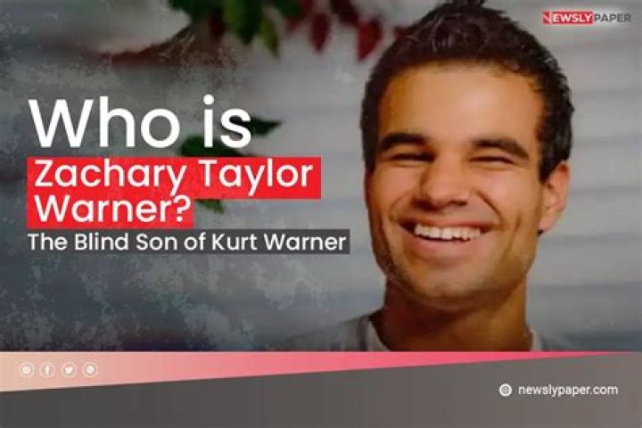 Zachary Taylor Warner blind and disability: What happened to Kurt Warner’s son?